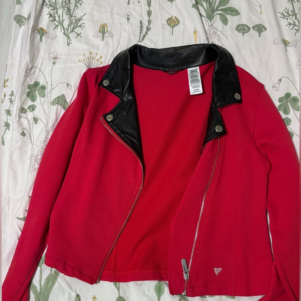 Cool red jacket for girls